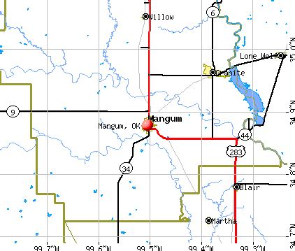 Mangum, Oklahoma (OK 73554) profile: population, maps, real estate, averages, homes, statistics ...