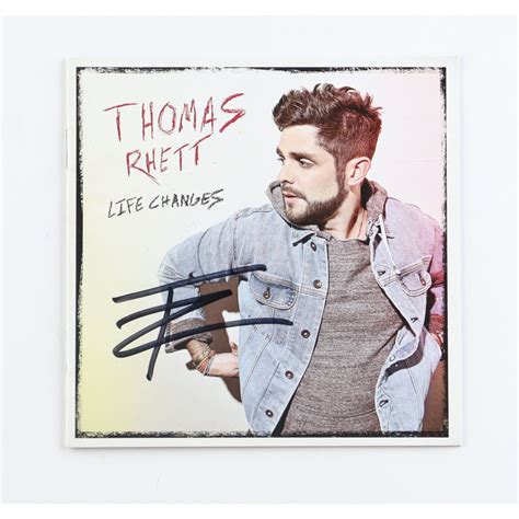 Thomas Rhett Signed "Life Changes" Album Booklet (Beckett) | Pristine ...