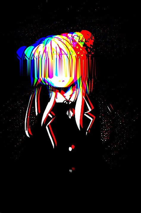 Sugar anime glitch HD phone wallpaper | Pxfuel