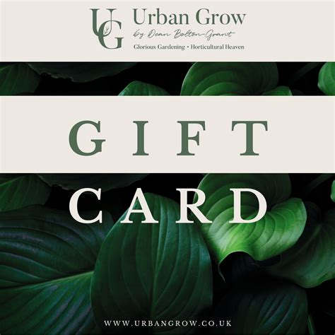 Urban Grow Gift Card – Urban Grow UK Ltd