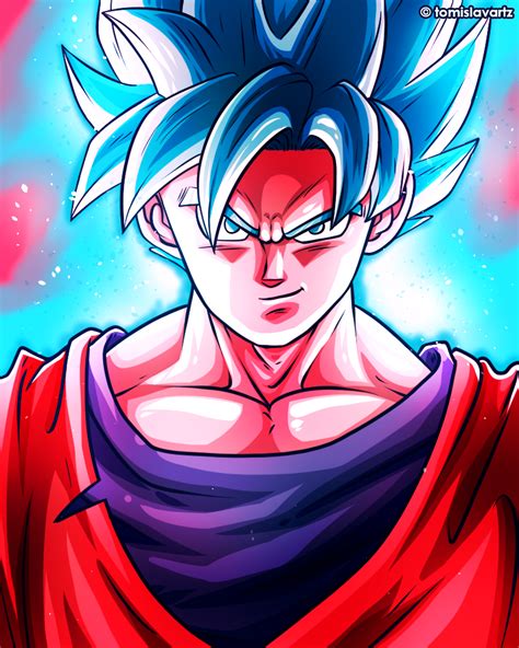 Son Goku (SSB Kaioken) - Dragon Ball Fanart by TomislavArtz on DeviantArt