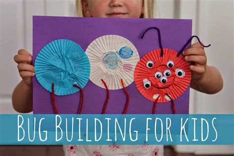 Bug Building Craft for Kids - Toddler Approved