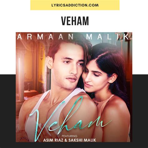 ARMAAN MALIK - VEHAM SONG LYRICS | ASIM RIAZ