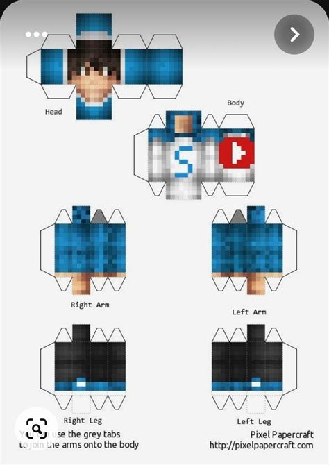 Pin by Hsos dhom on Quick Saves | Papercraft minecraft skin, Minecraft crafts, Paper toys template