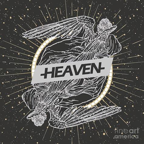 Heaven with angels I Deluxe edition Painting by Robinson Jacob - Fine ...