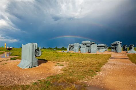 Carhenge in Alliance, Nebraska: Replica of Stonehenge Made of Cars