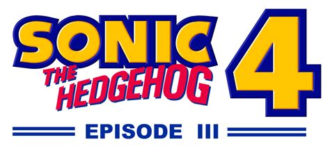 Sonic 4 Episode III Logo by NuryRush on DeviantArt