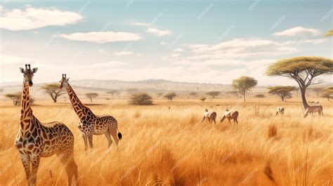 Premium AI Image | Zebra in the savanna