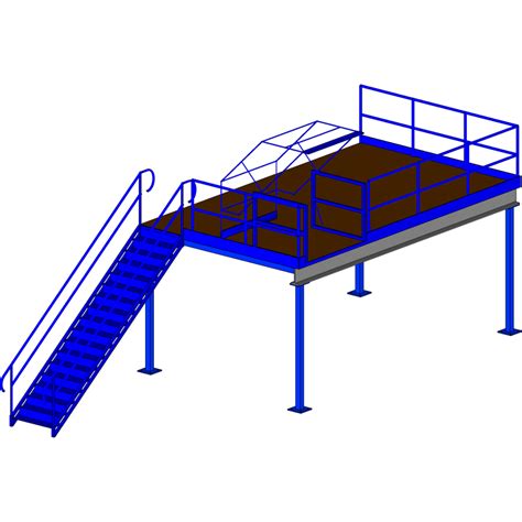 Custom Warehouse Mezzanine Design | Unitran Manufacturers