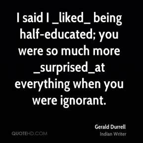 Gerald Durrell Quotes. QuotesGram