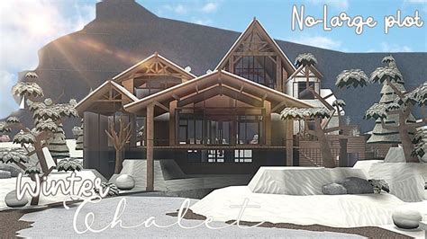 Bloxburg Detailed Winter House in 2024 | House layouts, Winter house ...