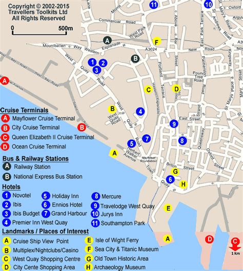 Southampton Cruise Ship Terminals - All 4 Terminals Described | Southampton map, Cruise, New roads