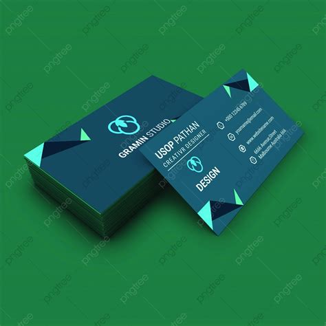 Modern Business Card Template Download on Pngtree