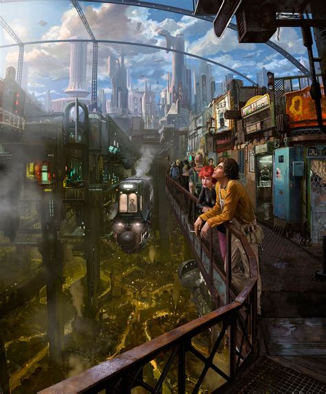 The Art Of Animation | Futuristic city, Cyberpunk art, Futuristic ...