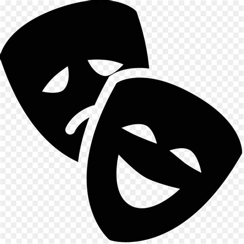 Theatre Drama Play Tragedy Mask - Transparent Drama Cliparts png ...