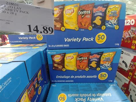 Costco Chips Variety Pack - fiercestory