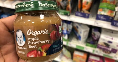 Gerber Organic Baby Food Jars Just 91¢ Each at Target