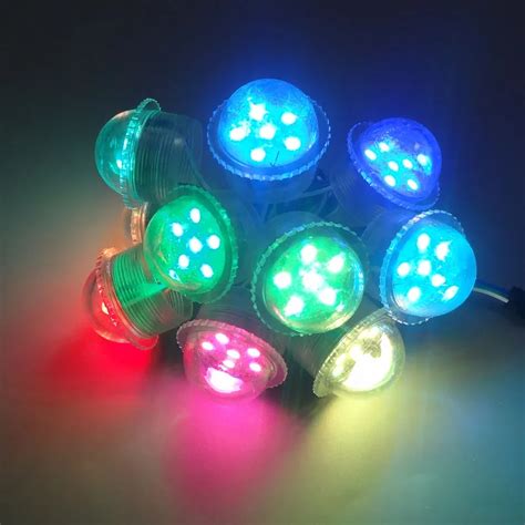 36mm 6LED 9LED UCS1903 rgb led pixel module light,5050 SMD RGB LED pixel lights,amusement ride ...