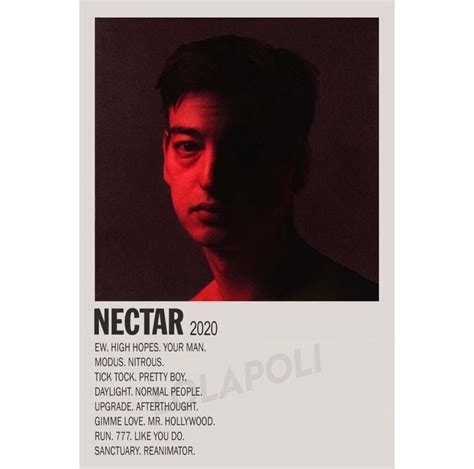 Joji - Nectar Album cover poster, Hobbies & Toys, Memorabilia ...