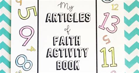 Articles of Faith Activity Book