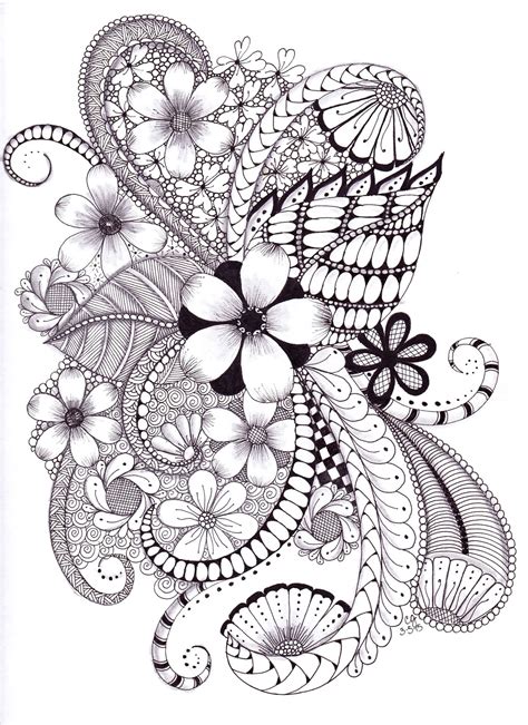 Zentangle patterns, Tangle art, Zentangle drawings