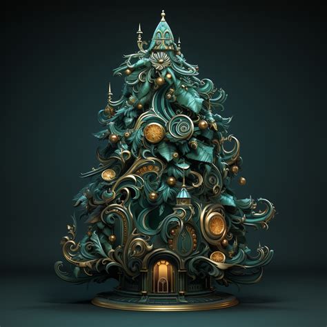 Christmas Tree House Free Stock Photo - Public Domain Pictures