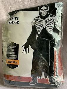 CRYPT KEEPER HALLOWEEN COSTUME~BRAND NEW~SIZE MEN'S ADULT PLUS 4 Piece 809801730136 | eBay