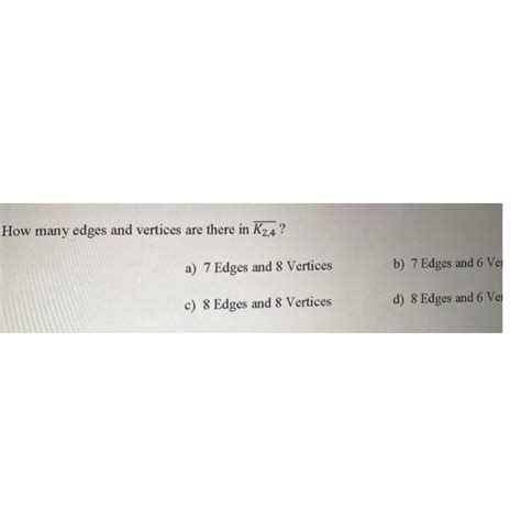 Solved How many edges and vertices are there in | Chegg.com