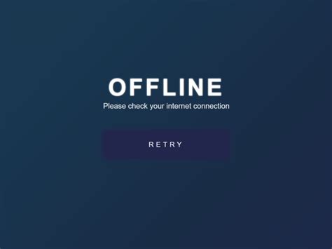 Offline Page HTML Template — CodeHim