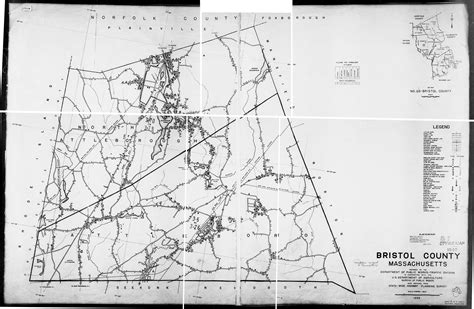 1940 Census Maps - Bristol County MA