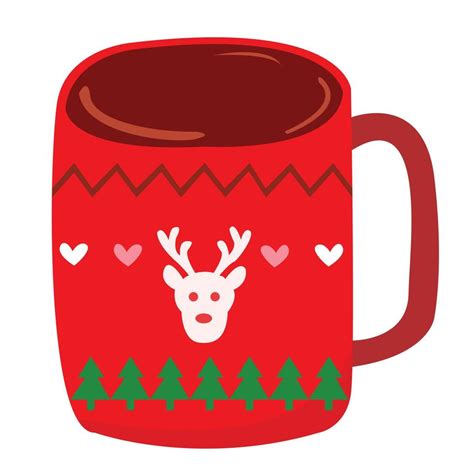 Christmas Coffee Vector 19661146 Vector Art at Vecteezy