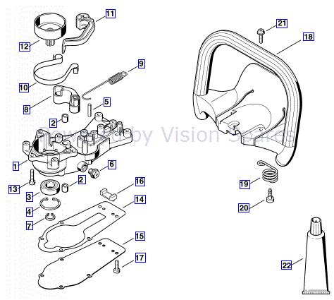 Stihl Hs45 Hedge Trimmer Parts Breakdown | Webmotor.org