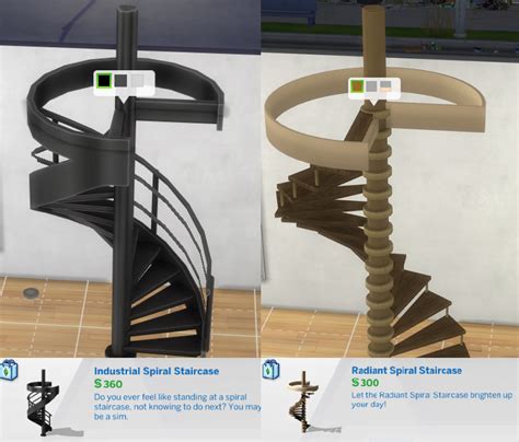 Round Stairs, Spiral Stairs, Spiral Staircases, Los Sims 4 Mods, Sims 4 Game Mods, Free Sims 4 ...