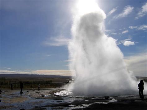 Geysir eruption | And this is finally the famous Geysir that… | Flickr