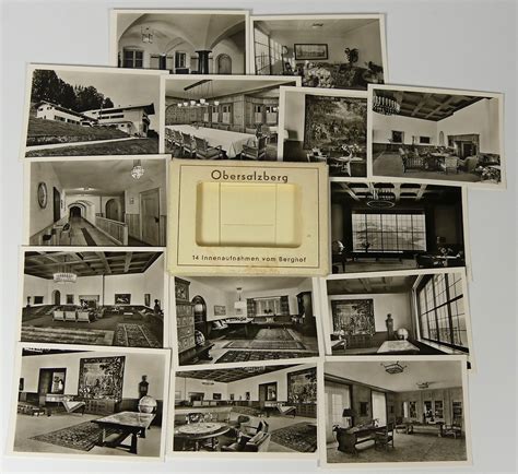 14 Original German B&W Berghof Obersalzberg Photos Hitler's House ...