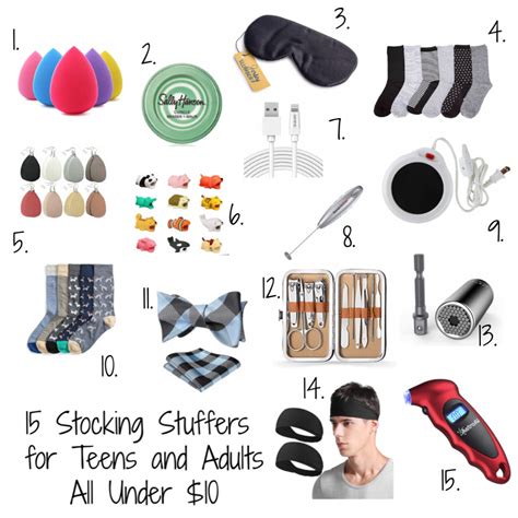 15 Stocking Stuffers for Teens and Adults Under $10