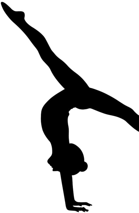 Silhouette Cartwheel at GetDrawings | Free download