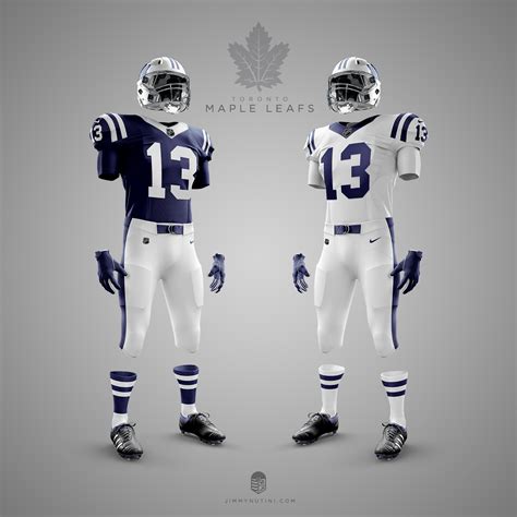 These NHL team football concept uniforms are incredibly well done ...