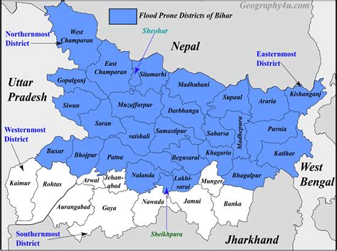 Major causes of floods in Bihar (Bpsc)| बिहार में बाढ़ के प्रमुख कारण (बीपीएससी) | Geography4u ...