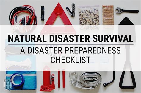 Natural Disaster Survival Guide: Your Emergency Checklist