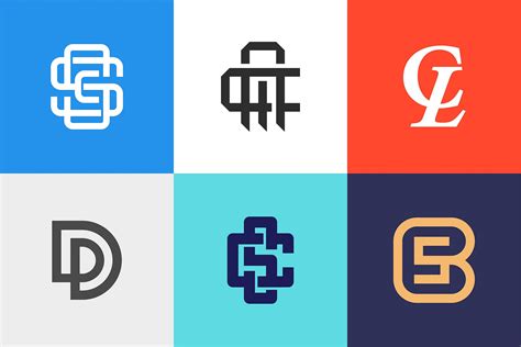 Monogram Logo Collections | Creative Logo Templates ~ Creative Market