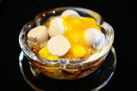 Black Soybean Tofu-Mango-Sago Dessert - Marie France Asia, women's magazine