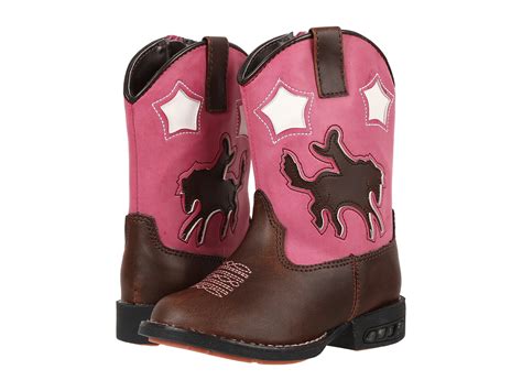 Roper Kids Western Lights Cowboy Boots (Toddler) at Zappos.com