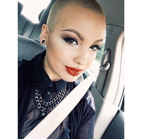 Today we just want to showcase BALD women who truly embrace their Baldness and Love themselves ...