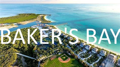 DRONE Footage of Great Guana Cay Baker's Bay - Bahamas - YouTube