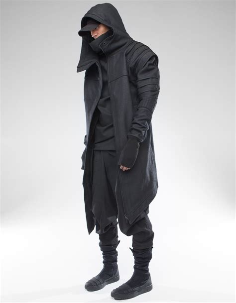 OVERCOAT STAR CHANCELLOR | Mens fashion casual, Cyberpunk clothes, Cyberpunk fashion