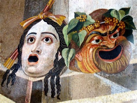 Greek Masks - Tragic Comic Masks in Ancient Greek Theatre