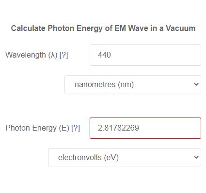 27+ Energy Of A Photon Calculator - AlyshiaLainie