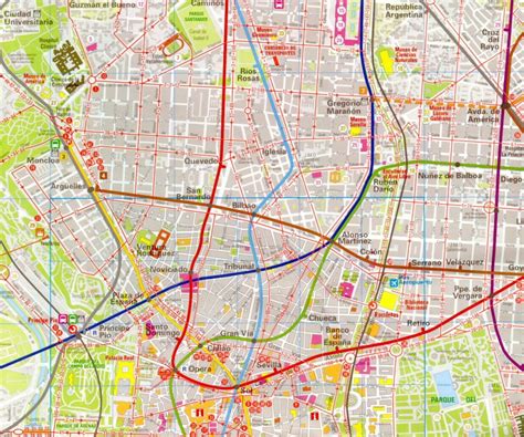 Printable Map Of Madrid - Printable Maps