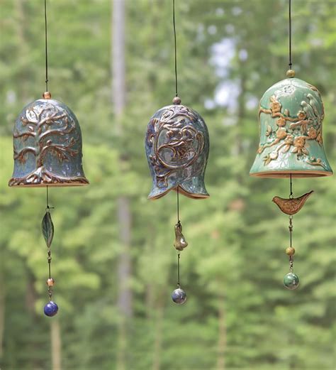 Whispering Bell | Porcelain Wind Chime | Ceramic bell, Wind chimes, Bells